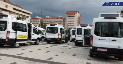 Elektromos iskolabuszok Hargita megyébe